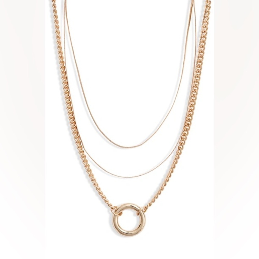 8 Other Reasons X DRAYA MICHELE HIDDEN TREASURE SET OF 3 NECKLACES IN GOLD